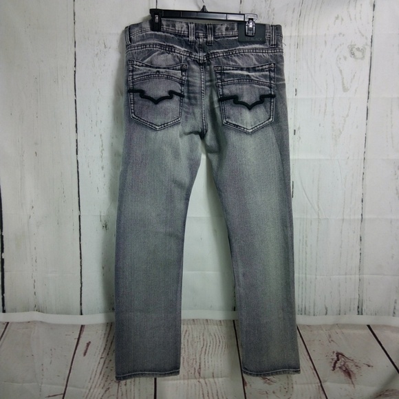 BLack Skinny 36/32 Men's Light Black Jeans 36x32 - Picture 6 of 7